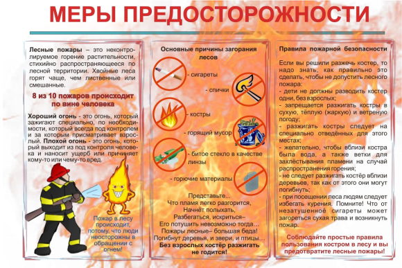 19.09-22.09 по области местами сохранится высокая (4 класса) и чрезвычайная (5 класса) пожароопасность