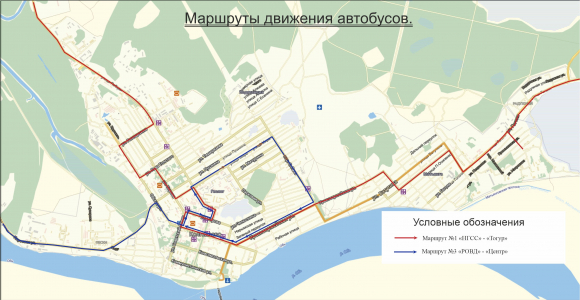 Схема работы городского общественного транспорта с 11 мая