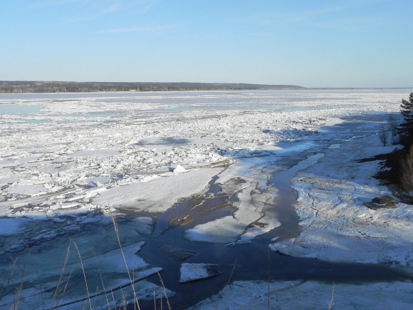 Информация о ледовой обстановке по р. Обь на территории Колпашевского района