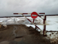 Закрытие ледовой переправы через р. Обь